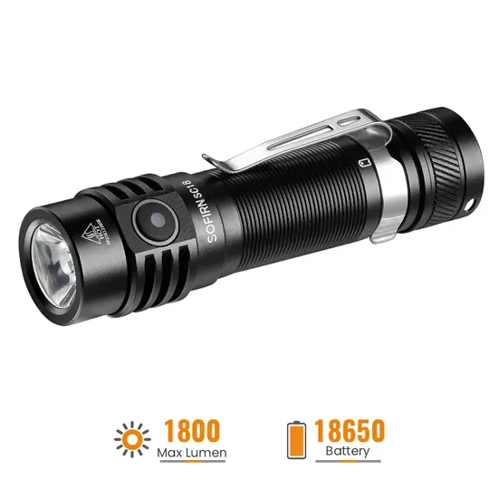 SOFIRN SC18 Rechargeable EDC Flashlight